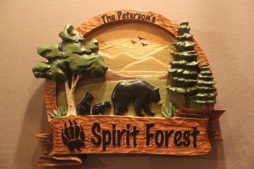 Custom Made Bear Signs, Grizzly Signs, Wildlife Signs, Deer Signs, Wolf Signs, By Lazy River Studio