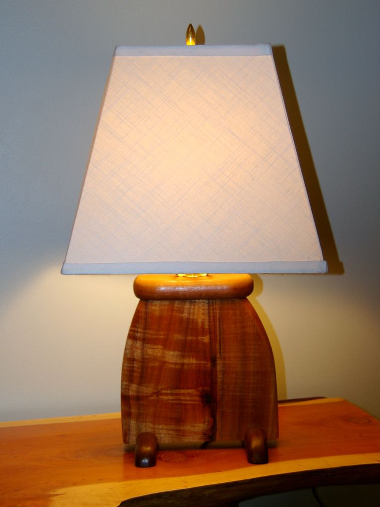 Hand Made Hawaiian Koa Wood Art Deco Slab Table Lamp By Puffball Hand Made Hawaiian Koa Wood Art Deco Slab Table Lamp By Puffball Designs Llc Custommade Com