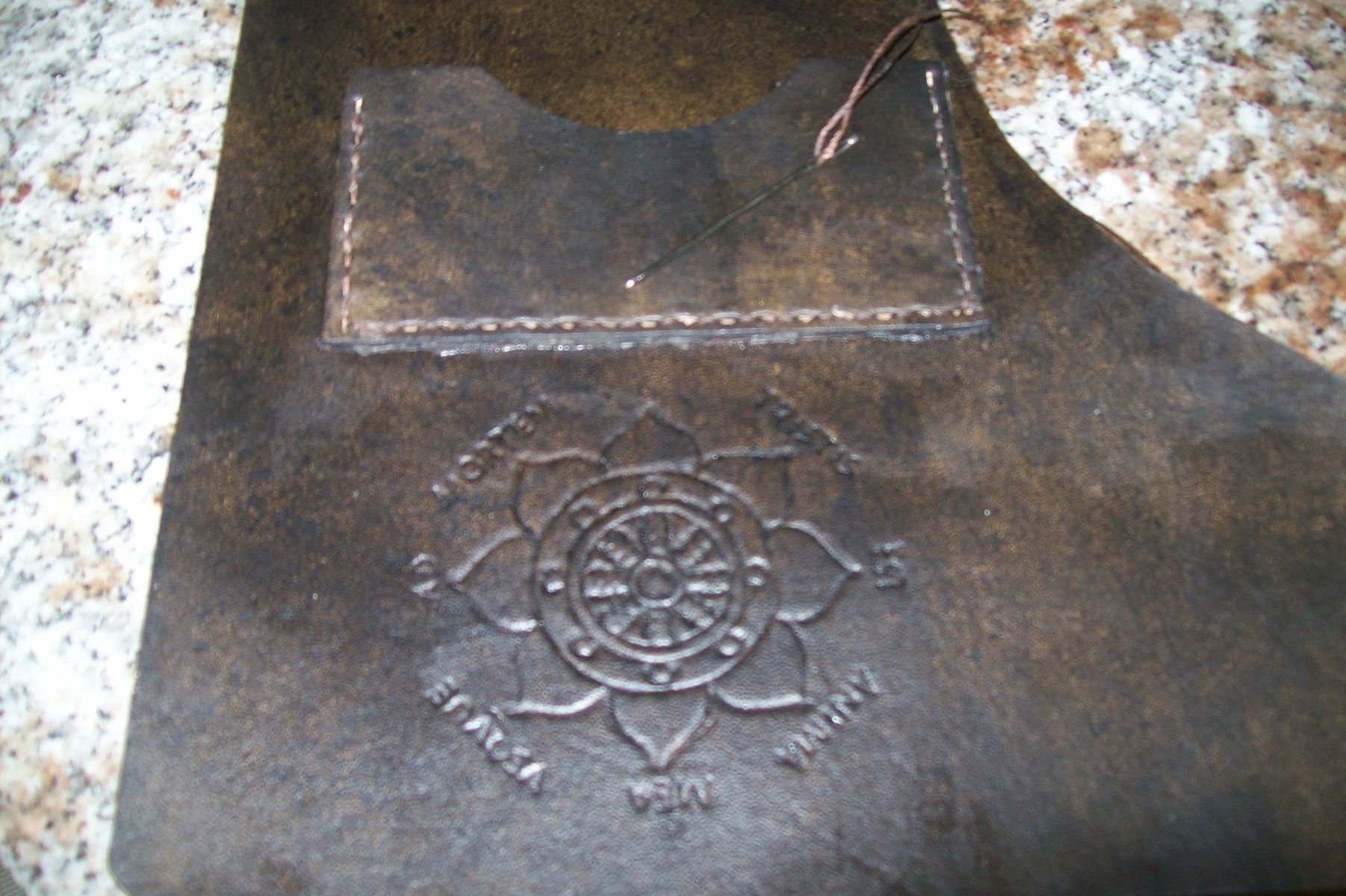 Buy Hand Crafted Custom Leather Legal Portfolio/Padfolio, made to order