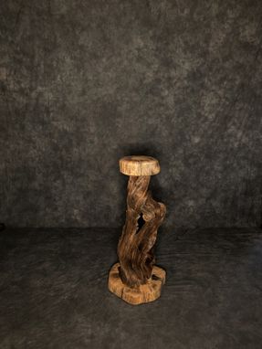Custom Made Pine Root Pedestal