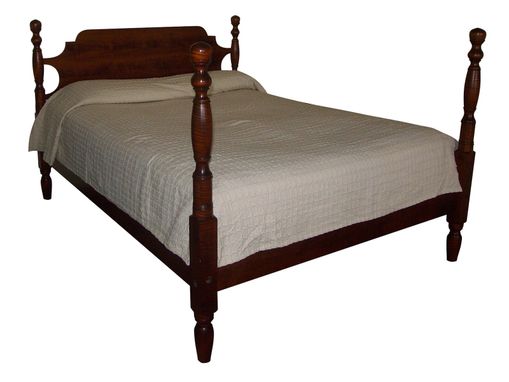Custom Made Acorn Finial Bed