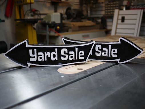 Custom Made Yard Sale Sign