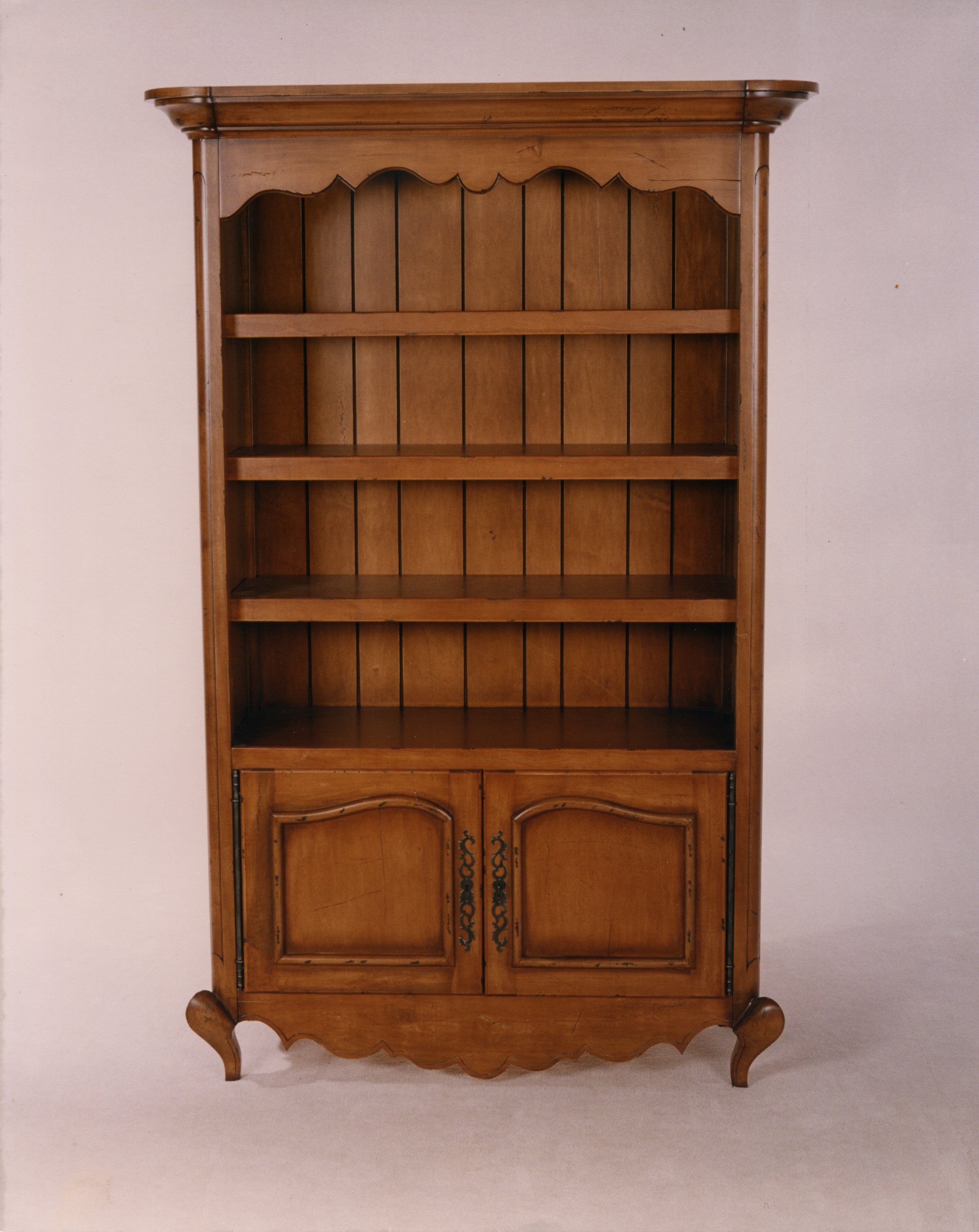Hand Crafted 1003 French Country Bookcase By Renaissance Custom