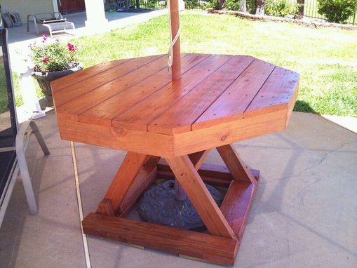 Custom Made Poolside Outdoor Table