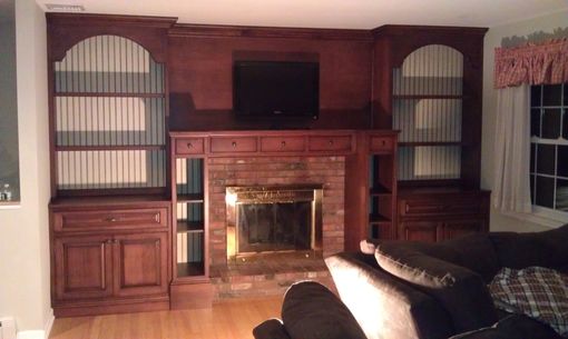 Custom Made Fireplace Surround, Wall Unit