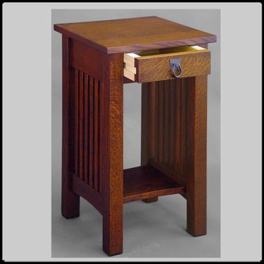 Custom Made Mission End Tables