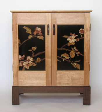 Custom Made Apple Blossom Cabinet