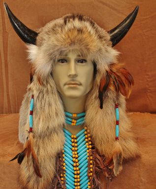 Custom Made Imitation Native American Medicine Man Head (Inh108)