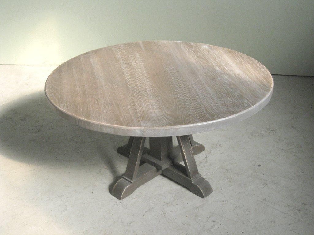 Custom Reclaimed Old Oak Coffee Table With Pedestal Base By Custom Reclaimed Old Oak Coffee Table With Pedestal Base By Ecustomfinishes Wood Furniture Custommade