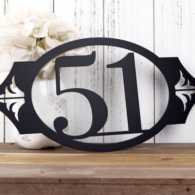 Custom Made Outdoor House Number Metal Sign, Address Sign, Address Plaque, House Numbers, Address Numbers