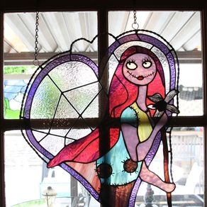 Handmade Spiderman Leaded Stained Glass Art. Back Lit With Frame. by ...