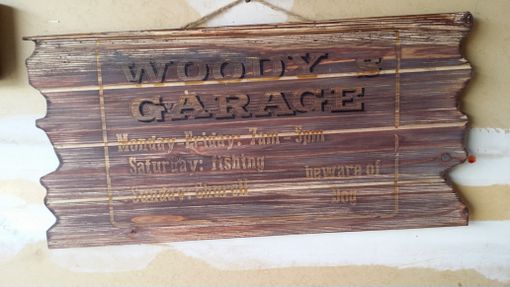Custom Made Wooden Sign