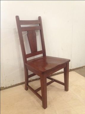 Custom Made Mission Style Farmhouse Chairs Walnut ,Oak, Cherry , Maple