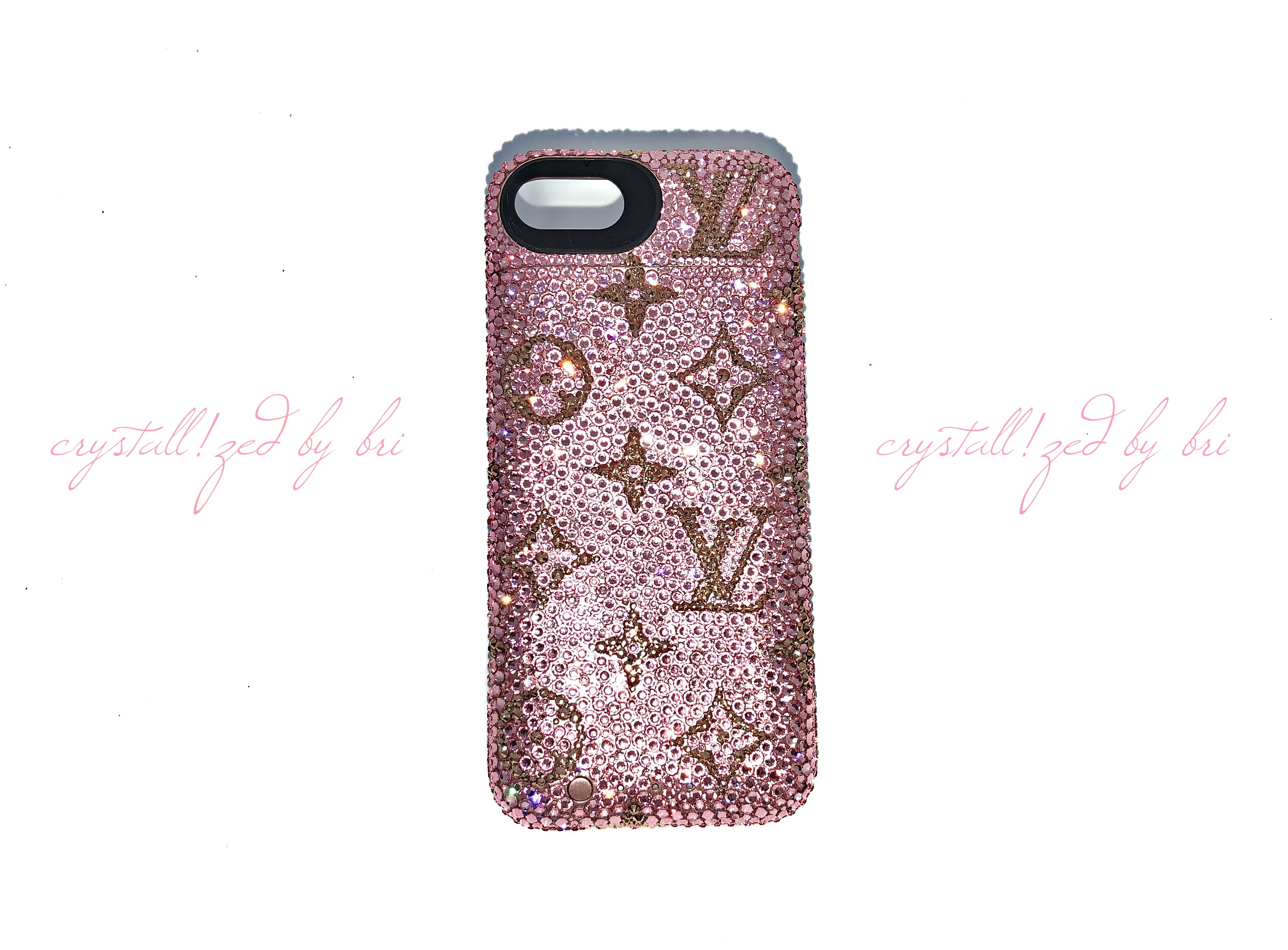 Buy Hand Crafted Lv Crystallized Iphone Case Any Cell Phone Bling Genuine  European Crystals Bedazzled Louis Vuitton, made to order from CRYSTALL!ZED  by Bri, LLC