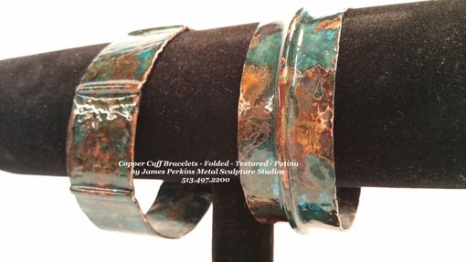 Custom Made Copper Cuff Bracelets