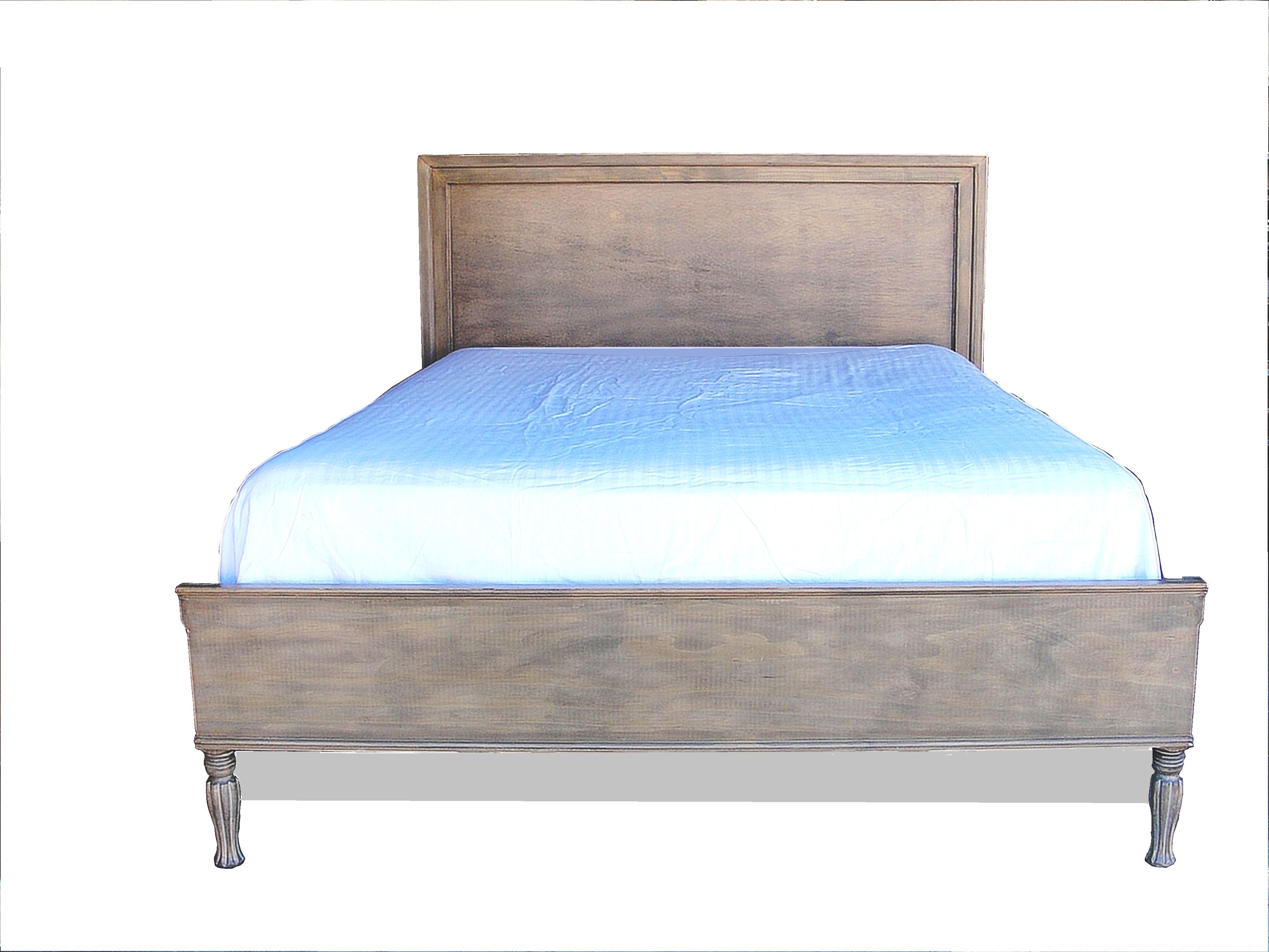 Hand Crafted Vintage Queen Bed by Artisan Wood