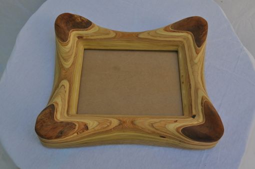 Custom Made Sculpted Layered 8” By 10” Picture Frame. 1017