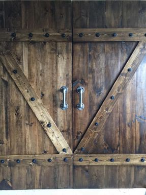 Custom Made Solid Pine Sliding Barn Doors