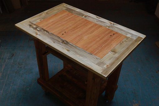 Custom Made Kitchen Island Table With Leaves