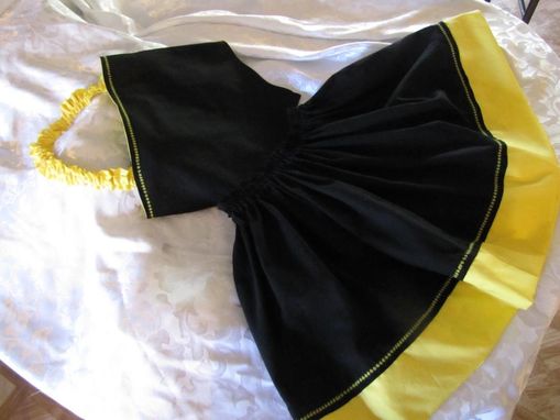 Custom Made Girls Semi-Formal To Formal Top & Skirt With Embroidery Detail