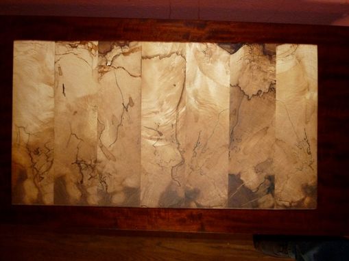 Custom Made Ambrosia Maple End Grain Chopping Board, Butcher Block, Island