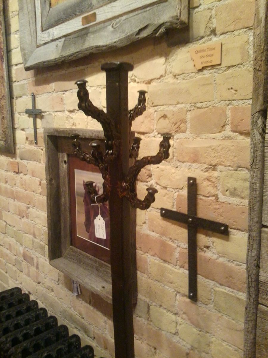 Handmade Metal Coat Trees by Morast Originals