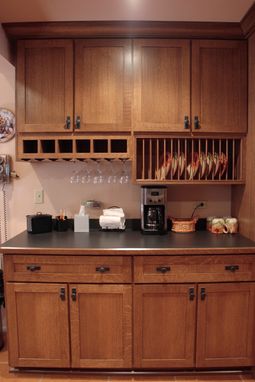 Custom Made Quarter-Sawn Oak Kitchen