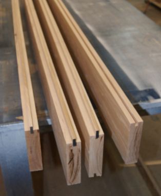 Custom Made Hickory Mantels And Hearth Base