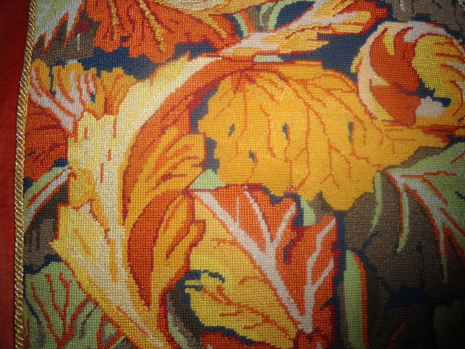 Custom Tapestry Fabric  Custom Needlepoint Tapestry
