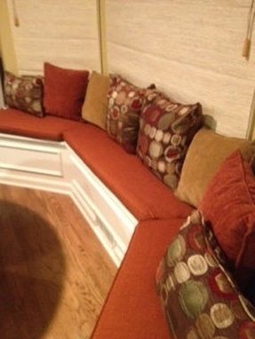 Custom Made Bay Window Seat Cushions