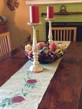 Custom Made Burlap Table Runner