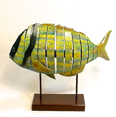 Custom Made Yellow And Black Stripe Fish