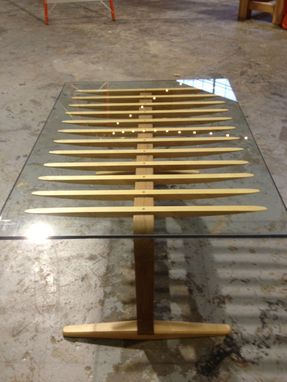Custom Made Spine-Back Table