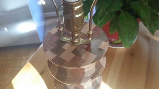 Custom Made Segmented Lamp