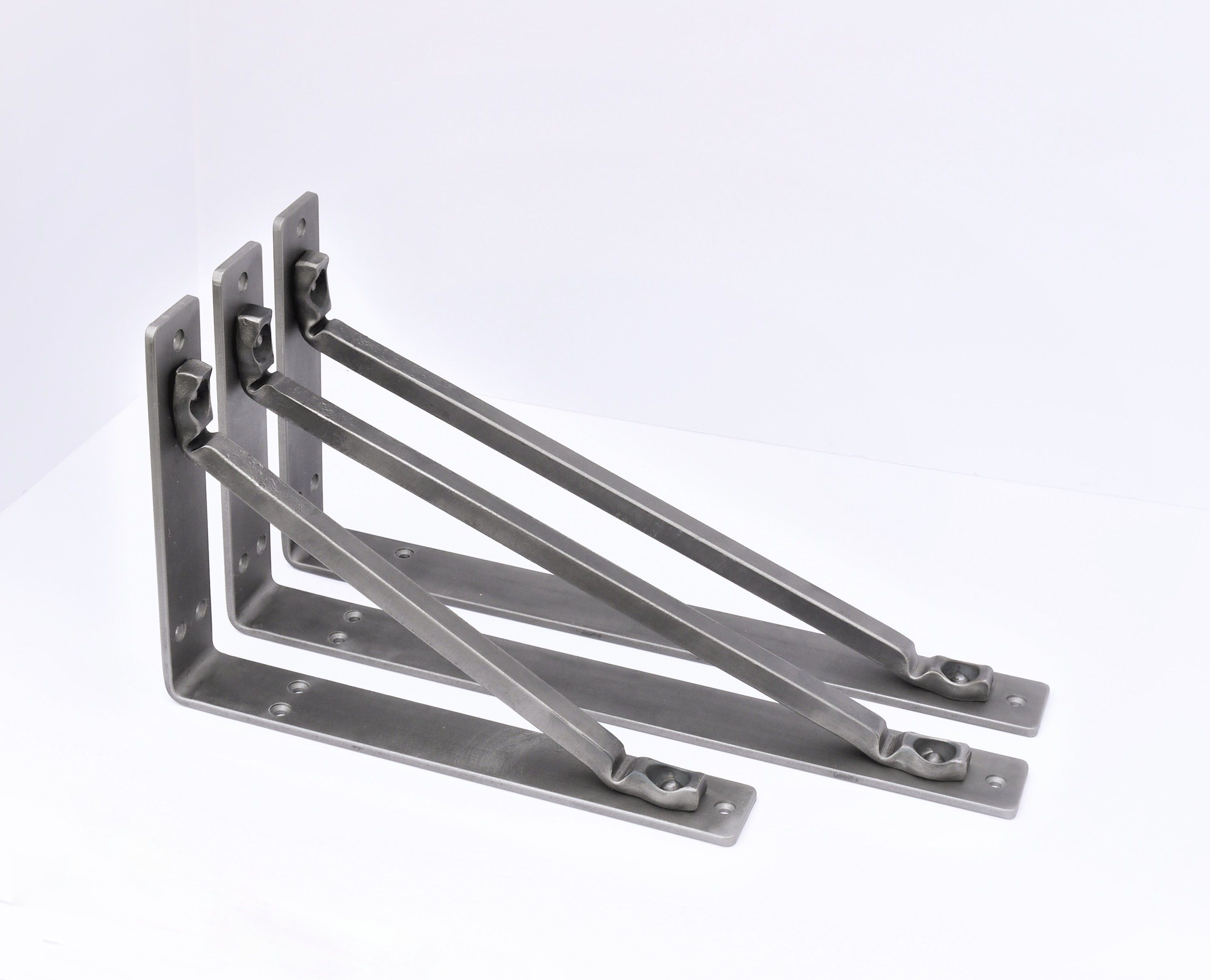 Buy Custom Wrought Iron Shelf Bracket Handcrafted Heavy Duty