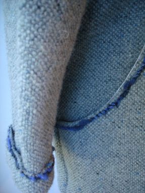 Custom Made Hand Woven Pocket Coat