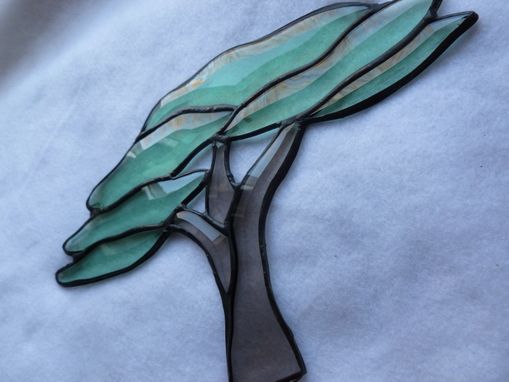 Custom Made Beveled Tree Of Life Stained Glass