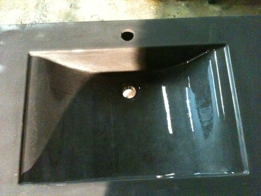 Custom Made Concrete Vanity Sink