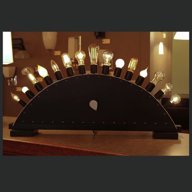 Custom Made Showroom Light Bulb Display