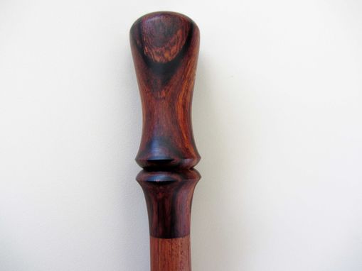 Custom Made Walking Stick/Cane Handmade Of Cocobolo & Brazilian Cherry