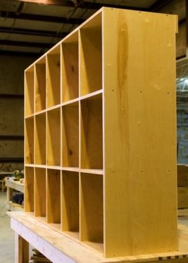 Custom Made Extra Large Cubby Storage Bin/Shelves