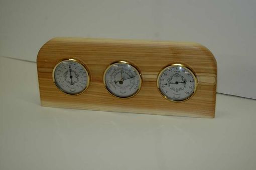 Custom Made Cedar Weather Station