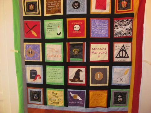Custom Made Harry Potter Quilt