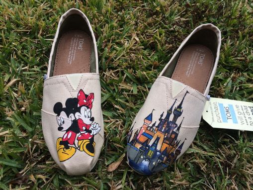 Custom Made Mickey And Minnie Toms
