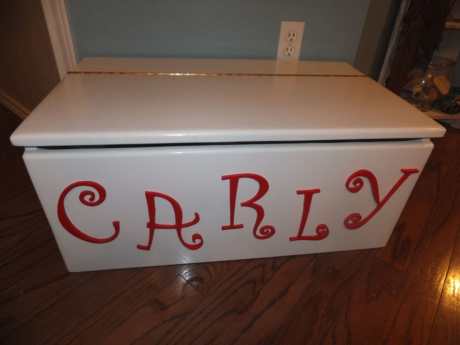 Large Wooden Toy Box Storage Bespoke Chest Nursery for Personalisation