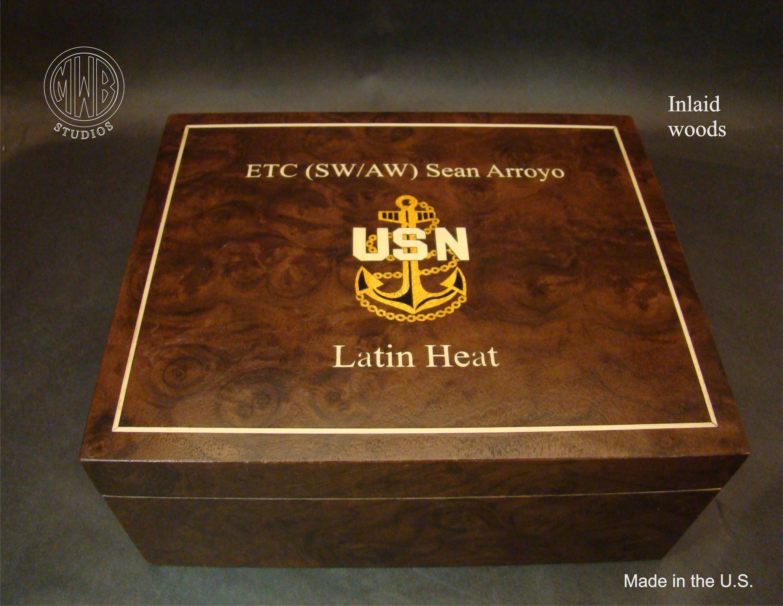 Handmade Handcrafted Humidor's Made In The U.S. Hd50 by Mwb Studios