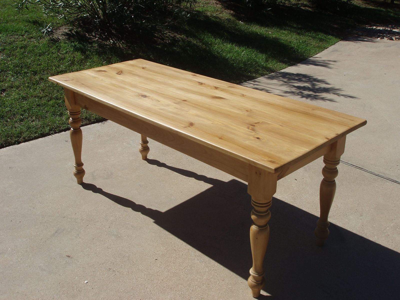Buy Custom Made Pine Farmhouse Table, made to order from Edward Cooper ...