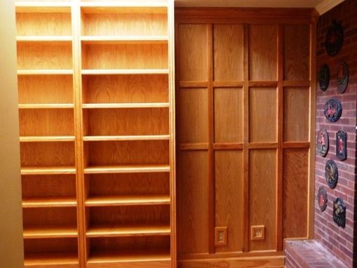 Custom Made Tall Bookcases