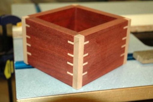 Custom Made Bloodwood & Maple Box