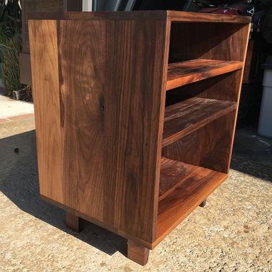 Handmade Stereo Or Console Cabinet Walnut By Tyler S Art Chairs Stereo Or Console Cabinet Walnut